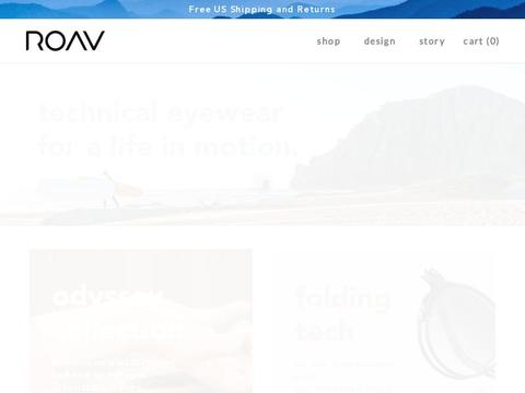 ROAV Eyewear Coupons and Promo Code