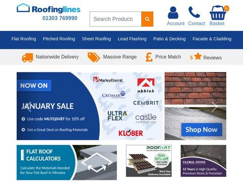 Roofinglines.Co.Uk Coupons and Promo Code