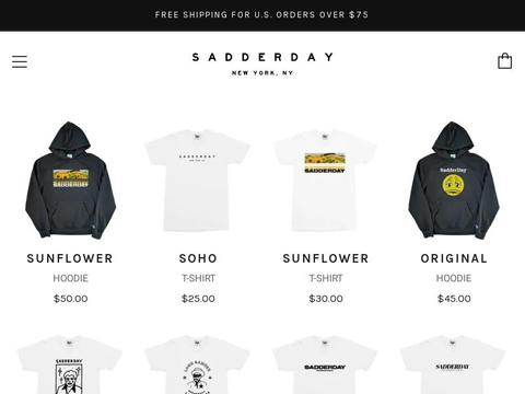 Sadderday.Com Coupons and Promo Code
