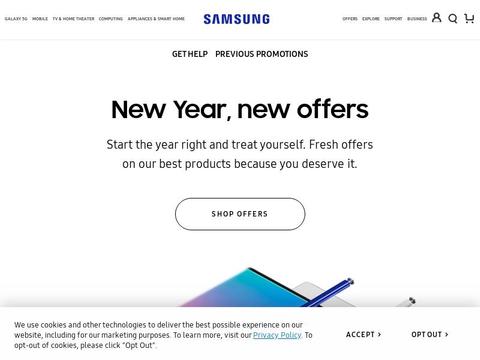 Samsung Promotions Coupons and Promo Code