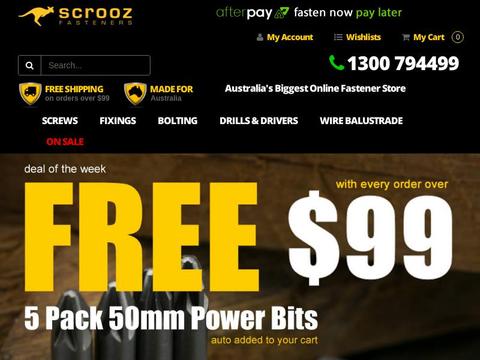 Scrooz.Com.Au Coupons and Promo Code