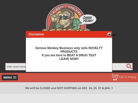 Serious Monkey Business Coupons and Promo Code