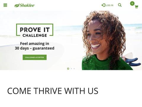Shaklee US Site Coupons and Promo Code