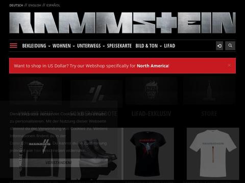 Shop.Rammstein.De Coupons and Promo Code