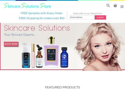 Skincare Solutions Store Coupons and Promo Code