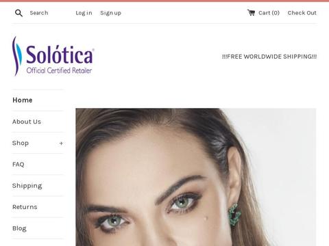 Solotica Uk Coupons and Promo Code