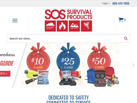 Sos Survival Products Coupons and Promo Code
