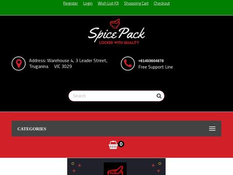 Spicepack.com.au Coupons Spicepack.com.au Coupons and Promo Code
