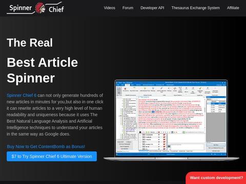 Spinnerchief.Com Coupons and Promo Code