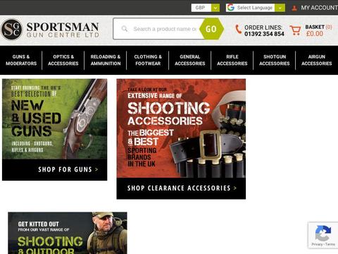 Sportsmanguncentre.Co.Uk Coupons and Promo Code