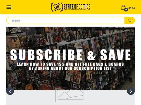 Stateofcomics.Com Coupons and Promo Code