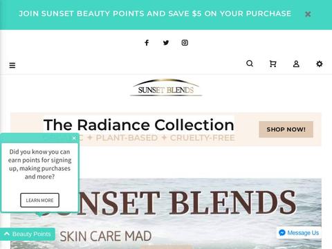 Sunset Blends LLC Coupons and Promo Code