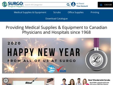Surgo.Com Coupons and Promo Code