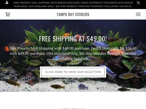 Tampa Bay Cichlids Coupons and Promo Code