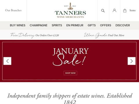 Tanners-Wines.Co.Uk Coupons and Promo Code