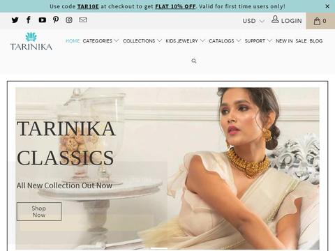 Tarinika.Com Coupons and Promo Code