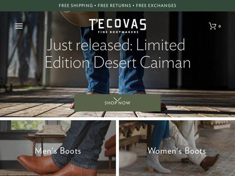 tecova boots coupon