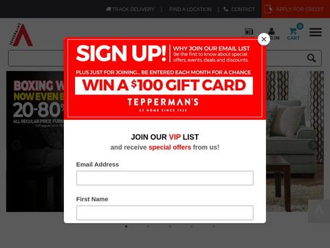 Teppermans.Com Coupons and Promo Code