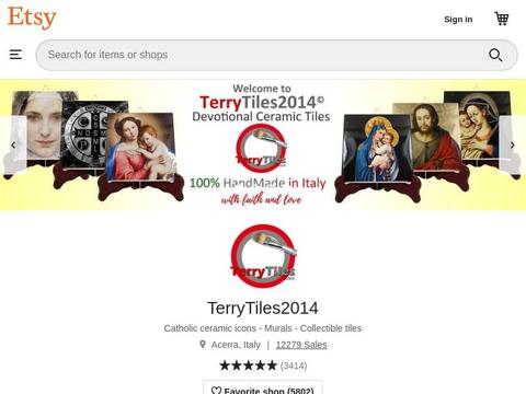 Terrytiles2014.Etsy.Com Coupons and Promo Code