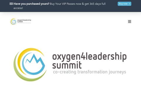 The Oxygen4Leadership Summit Coupons and Promo Code
