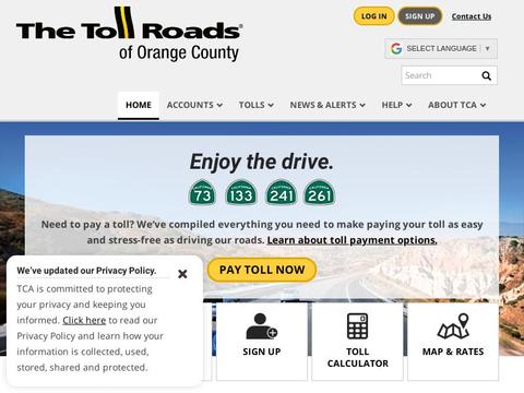 The Toll Roads Coupons and Promo Code