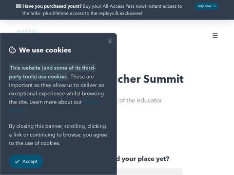 The Total Teacher Summit Coupons and Promo Code