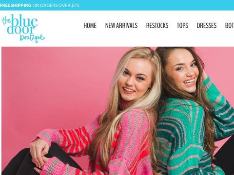 Thebluedoorboutique.Com Coupons and Promo Code