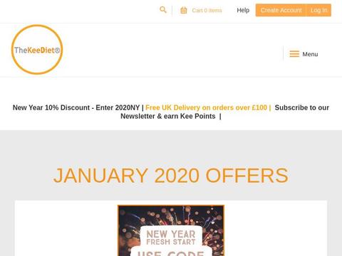 Thekeediet.Co.Uk Coupons and Promo Code