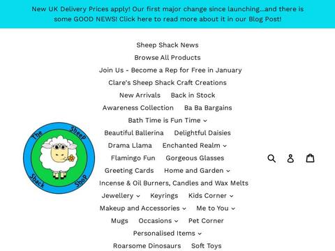 Thesheepshackshop.com Coupons and Promo Code
