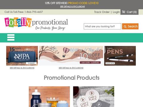 Totally Promotional Coupons and Promo Code