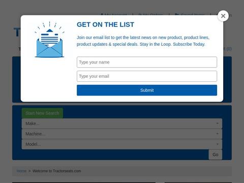 Tractorseats.Com Coupons and Promo Code