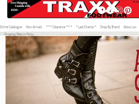 Traxxfootwear.Ca Coupons and Promo Code
