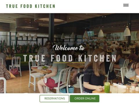 True Food Kitchen Coupons and Promo Code