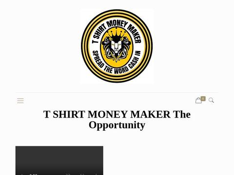 Tshirt Money Maker Coupons and Promo Code