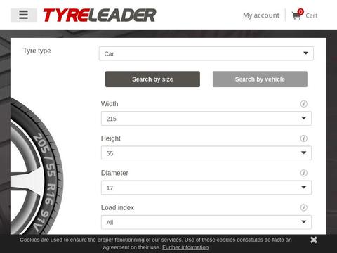 Tyreleader.Ie Coupons and Promo Code