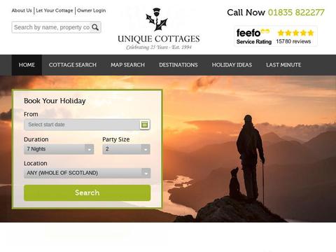 Unique-Cottages.Co.Uk Coupons and Promo Code