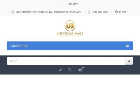 Universalbags.in Coupons and Promo Code
