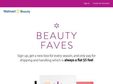 Walmart Beauty Box Coupons and Promo Code