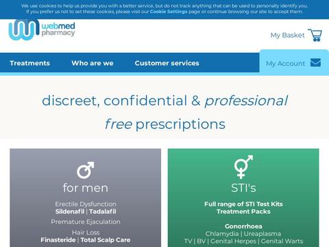 Webmedpharmacy.Co.Uk Coupons and Promo Code