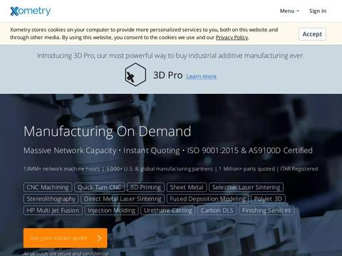 Xometry.Com Coupons and Promo Code