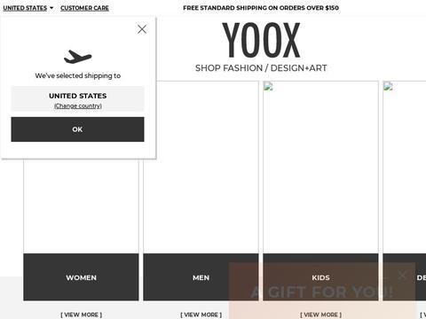YOOX Coupons and Promo Code