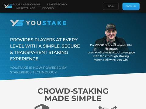 Youstake.Com Coupons and Promo Code