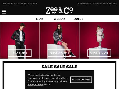 Zeeandco.Co.Uk Coupons and Promo Code