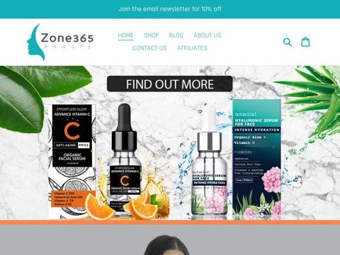 Zone 365 Beauty Coupons and Promo Code